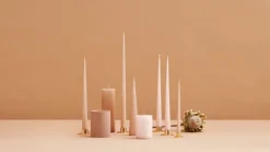 Ester & erik 4 Velas mate, Rosewater 51, 32 cm Rosa Outlet
