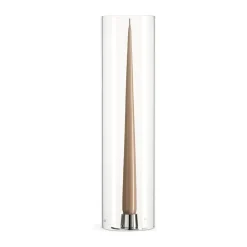 Ester & erik Candelabros<cilindro de cristal huracán para candelabro, 35 cm Transparente