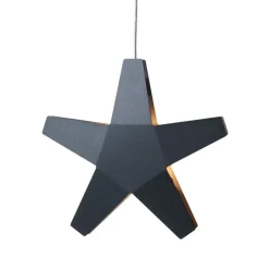 SMD Design Estrellas De Navidad<Estrella de Adviento Advent Stjärna, , 40 cm, cable de tela claro Gris