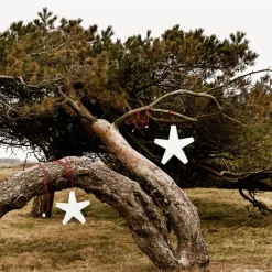SMD Design Estrellas De Navidad<Estrella de Adviento Advent Stjärna, , 40 cm, cable de tela claro Gris