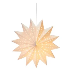 PR Home Estrella de adviento Alfa , 60 cm Blanco Outlet