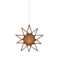 Globen Lighting Estrella de Adviento Karin Ø45 cm, Marrón New