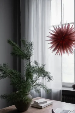 Watt & Veke Estrella de Adviento Liz Ø50 cm, Red ochre Rojo Best