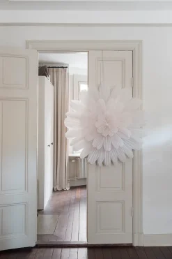 Watt & Veke Estrella de Adviento Snöblomma, 100 cm Blanco Clearance