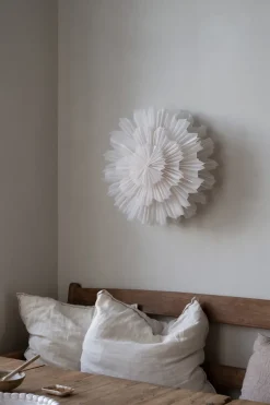 Watt & Veke Estrella de Adviento Snöblomma, Ø44 cm Blanco Clearance