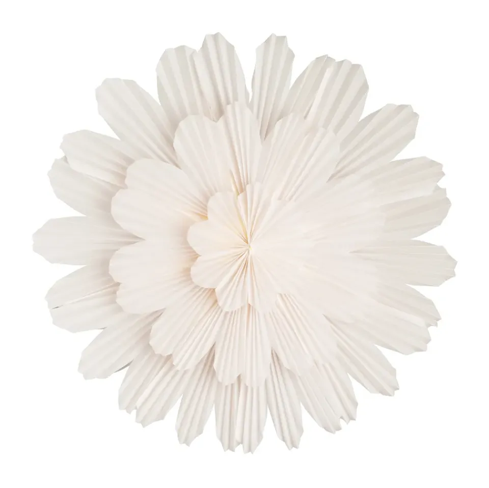 Watt & Veke Estrellas De Navidad<Estrella de Adviento Snöblomma, Ø80 cm Blanco