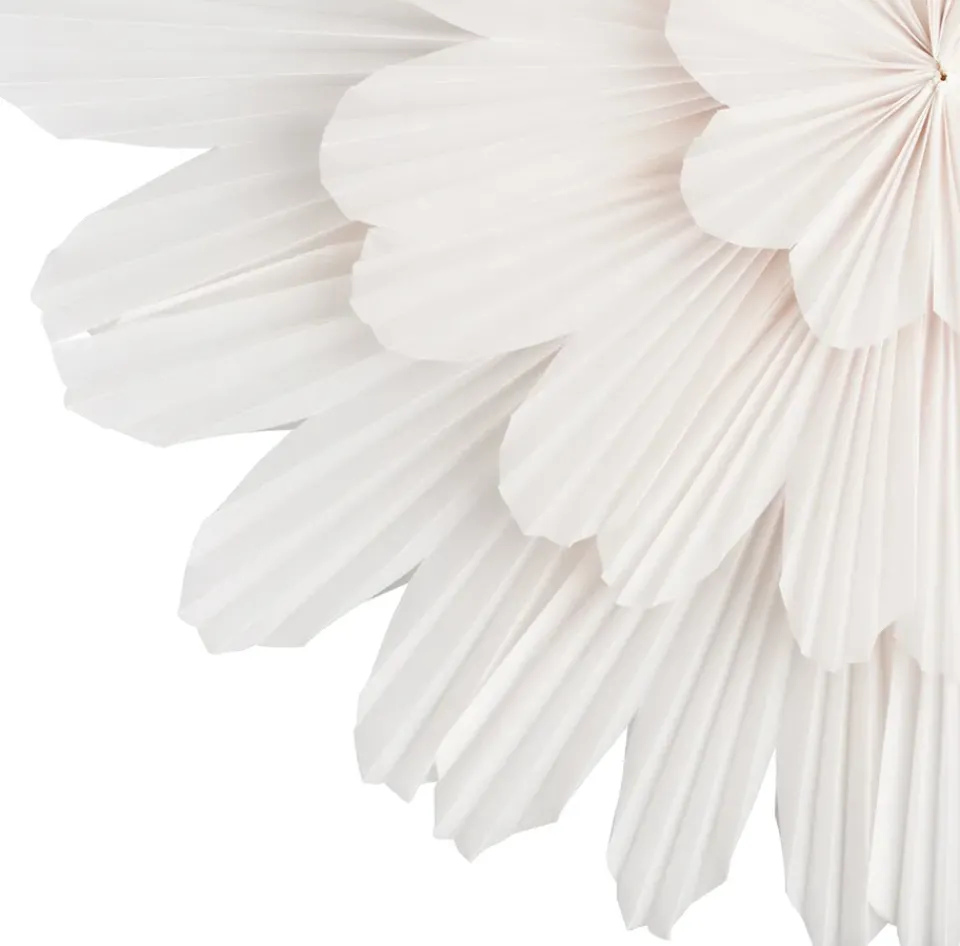 Watt & Veke Estrellas De Navidad<Estrella de Adviento Snöblomma, Ø80 cm Blanco