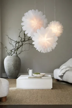 Watt & Veke Estrellas De Navidad<Estrella de Adviento Snöblomma, Ø80 cm Blanco