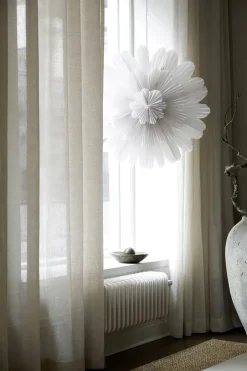Watt & Veke Estrellas De Navidad<Estrella de Adviento Snöblomma, Ø80 cm Blanco