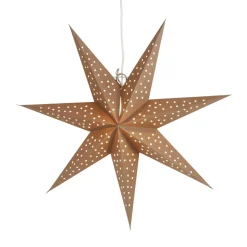 Watt & Veke Estrella de Adviento Stella mocca, Ø60 cm Marrón Best