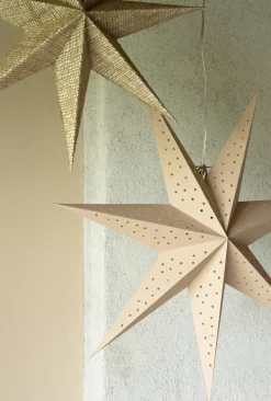 Watt & Veke Estrellas De Navidad<Estrella de Adviento Vera Ø44 cm, Jute Beige