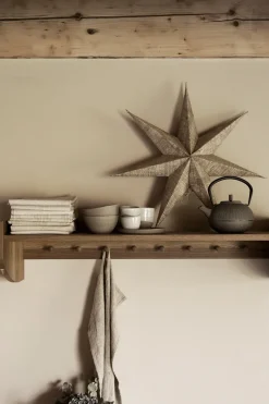 Watt & Veke Estrellas De Navidad<Estrella de Adviento Vera Ø44 cm, Jute Beige