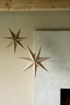 Watt & Veke Estrellas De Navidad<Estrella de Adviento Vera Ø44 cm, Jute Beige