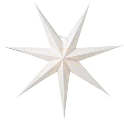 Watt & Veke Estrella de Adviento Vintergatan 80 cm, Blanco