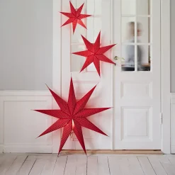 Watt & Veke Estrella de navidad Aino slim , 44 cm Rojo Best