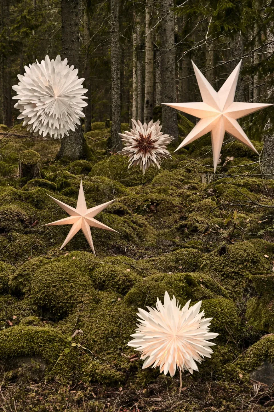 Watt & Veke Estrellas De Navidad<Estrella de navidad Eldig Ø52 cm, Blanco