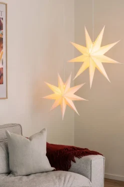 Globen Lighting Estrella de Navidad Stella Bouclé 75, Blanco Outlet