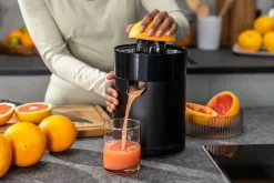 Zwilling Exprimidor de cítricos 85 W, Negro Hot