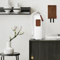 Solstickan Design Mantas Y Extintores Contra Incendios<Extintor Solstickan 6 kg, Blanco-cuero oscuro Marrón