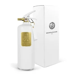 Solstickan Design Extintor Solstickan 2 kg, Blanco-dorado BlancoColor dorado Online
