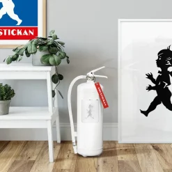 Solstickan Design Extintor Solstickan 6 kg, Blanco-plateado BlancoPlateado Sale