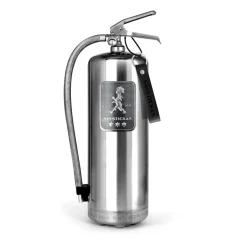 Solstickan Design Mantas Y Extintores Contra Incendios<Extintor Solstickan 6 kg, Design Edition acero Plateado
