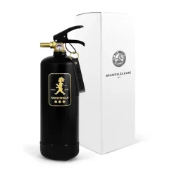 Solstickan Design Extintor Solstickan 2 kg, Negro-dorado NegroColor dorado Outlet