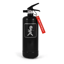 Solstickan Design Mantas Y Extintores Contra Incendios<Extintor Solstickan 2 kg, Negro-plateado NegroPlateado