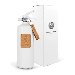 Solstickan Design Mantas Y Extintores Contra Incendios<Extintor Solstickan 2 kg, Piel marrón claro BlancoMarrón