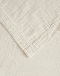 Garbo&Friends Faldón de cama Muslin, Eggshell, 160x200x53 cm Beige Sale