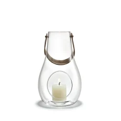 Holmegaard Farol para velas Design With Light, 24,8 cm Transparente Hot