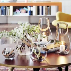 Holmegaard Farol para velas Design With Light, 24,8 cm Transparente Hot