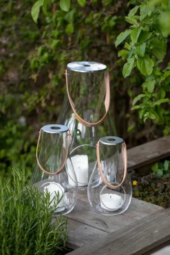 Holmegaard Farol para velas Design With Light, 29 cm Transparente New