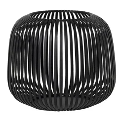 Blomus Farol portavelas Lito Ø20 cm, Negro