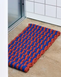 HAY Felpudo Coco Stripe Wave, Brown-navy Multi Online