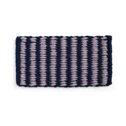 HAY Alfombras De Exterior|Felpudos<Felpudo Coco Stripe Wide, Lavender-navy Multi
