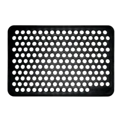 Tica copenhagen Felpudo de caucho Dot, 40x60 cm Negro Hot