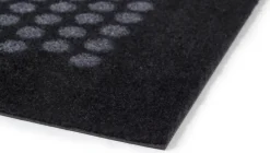 Tica copenhagen Felpudo Dot, Black, 40x60 cm Negro Best