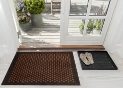 Tica copenhagen Felpudo Dot, Cognac-brown, 60x90 cm Marrón