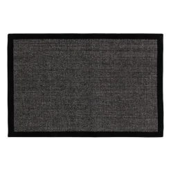 Dixie Felpudo Jenny Sisal , 60x90 cm Negro Discount