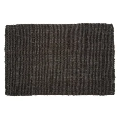 Dixie Alfombras De Yute Y Fibras Naturales|Felpudos<Felpudo Jute , 60 x 90 cm Negro
