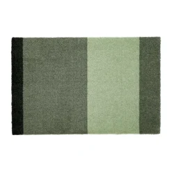 Tica copenhagen Felpudo Stripes horizontal, Green, 40x60 cm Verde Discount