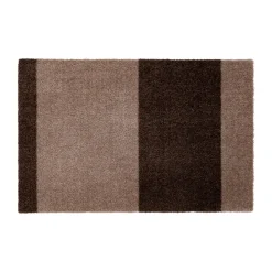 Tica copenhagen Felpudos<Felpudo Stripes horizontal, Sand-brown, 40x60 cm Marrón