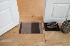 Tica copenhagen Felpudos<Felpudo Stripes horizontal, Sand-brown, 40x60 cm Marrón