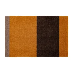 Tica copenhagen Felpudos<Felpudo Stripes horizontal, Dijon-brown-sand, 40x60 cm Naranja