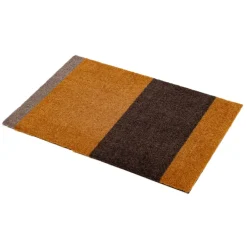 Tica copenhagen Felpudos<Felpudo Stripes horizontal, Dijon-brown-sand, 40x60 cm Naranja