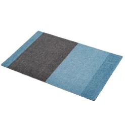 Tica copenhagen Felpudo Stripes horizontal, Blue-steel grey, 40x60 cm Azul Online