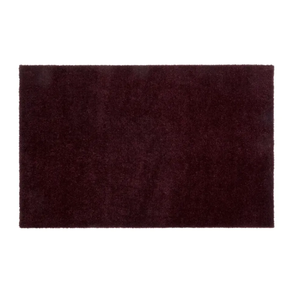 Tica copenhagen Felpudos<Felpudo Unicolor, Bordeaux, 60x90 cm Rojo
