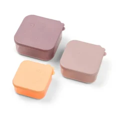 Done by deer Recipientes Para Alimentos<Fiambrera Deer Friends 3 unidades, Powder Beige