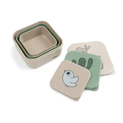 Done by deer Recipientes Para Alimentos<Fiambrera Lalee 3 piezas, Multi Beige